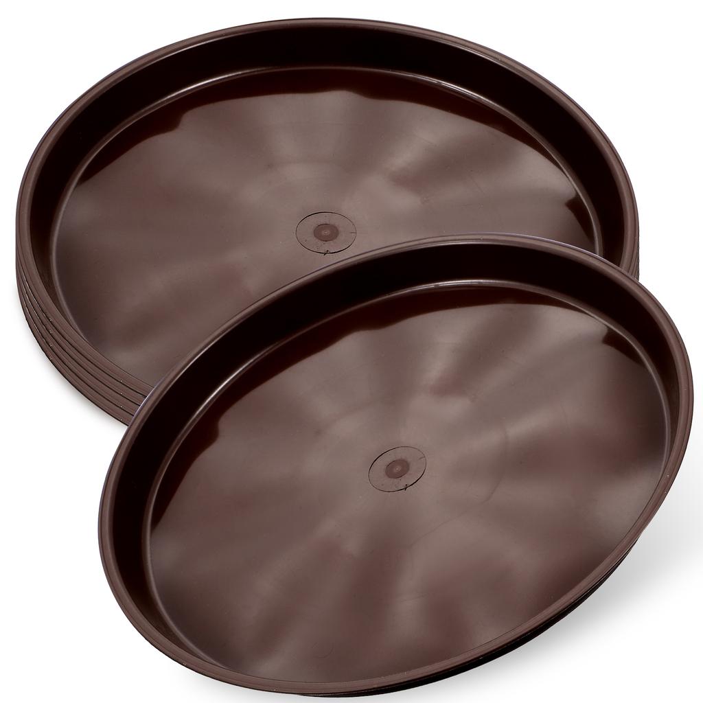 Flower Pot Tray for Potted Plants Plastic Planter Trays Saucer Drip Saucers Garden Drainage Indoor Pots
