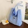 Large-capacity Shoulder Bag Women's Nylon Versatile Portable Leisure Student Class Tote Bag Bag Cloth Bag Lazy Wind