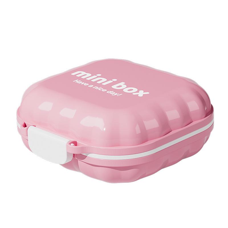 Portable Weekly Pill Dispenser with Daily 3-Dose Reminder