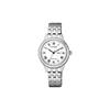 Classic Mechanical Date Week (Chinese and English) Display Automatic Steel Strap Women's Watch White PD7131-83A