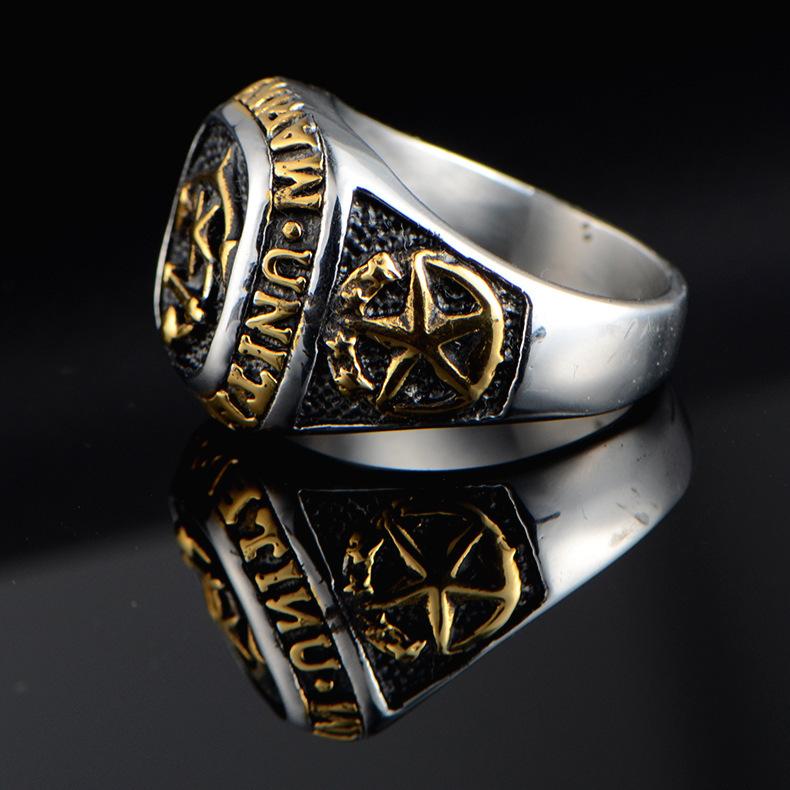 Men's Domineering Anchor Ring