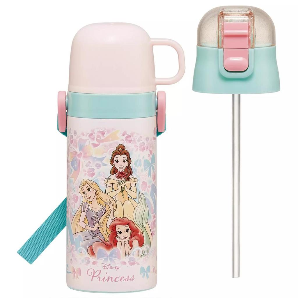 Disney Disney Princesses 2WAY Stainless Steel Bottle for Kids Japan NEW