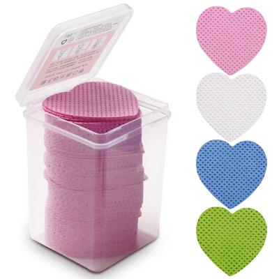 200 SZTUK Waciki Papier Bawełniany Remover do Kleju do Rzęs Wycieranie Szyjki Butelki z Klejem Zapobiegają Zatykaniu Podkładki do Czyszczenia Kleju Przedłużanie Rzęs