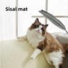 Pet Cat Scratching Board Natural Sisal Cat Scratcher Blanket Post Mat Pet Toy for Protecting Furniture Foot Sofa Cushion