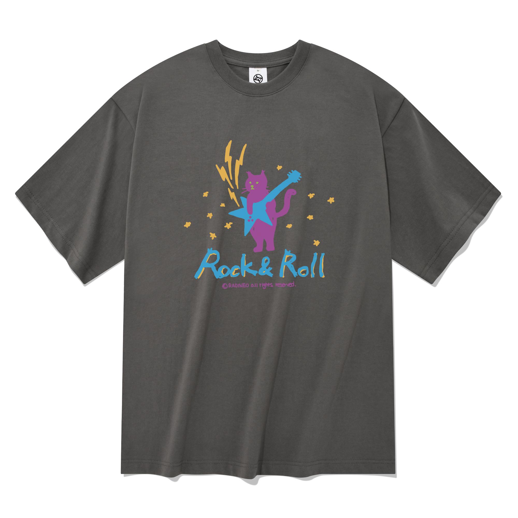 Radineo Rock Short Sleeve T-Shirt Gray Gray (Gray)/L