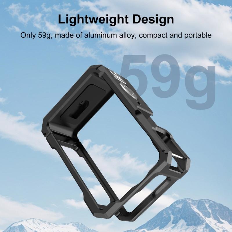 Protective Cage for Action 6 Camera Frame Innovative Quick Release Systems Enhanced Stability and Easy Installation