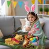Winnie the Pooh Tigger Piglet & Eeyore Hide-and-Seek Print Blanket Soft Multifunctional Decortive Universal Throw Blankets Gift
