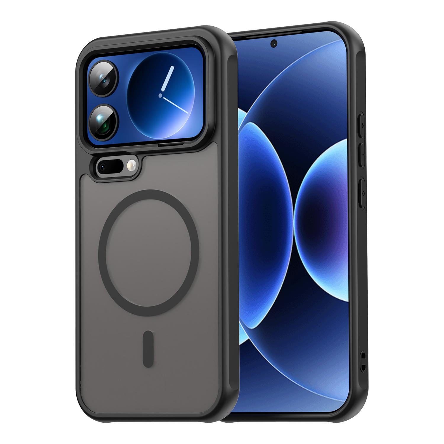 For Xiaomi 17 Pro Max Case Magnetic Anti Drop PC + TPU Phone Cover