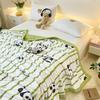 Yumengjiaju 99% Cotton Antibacterial Printed Summer Quilt