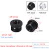 Metal Microphone Stand Screw Thread Adapter 3/8 Female To 5/8 Male Tripod Conversion Screws Adapter Stable Clip Cantilever Stand