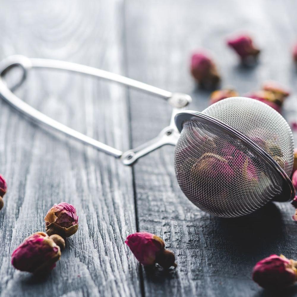 Steel Strainer for Brewing Tea Herbs for Brewing a Cup or Jug