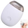 Baby Safe Electric Nails Trimmer USB Charging Night Lamp Function 3 Speed Setting for Infants and Kids White