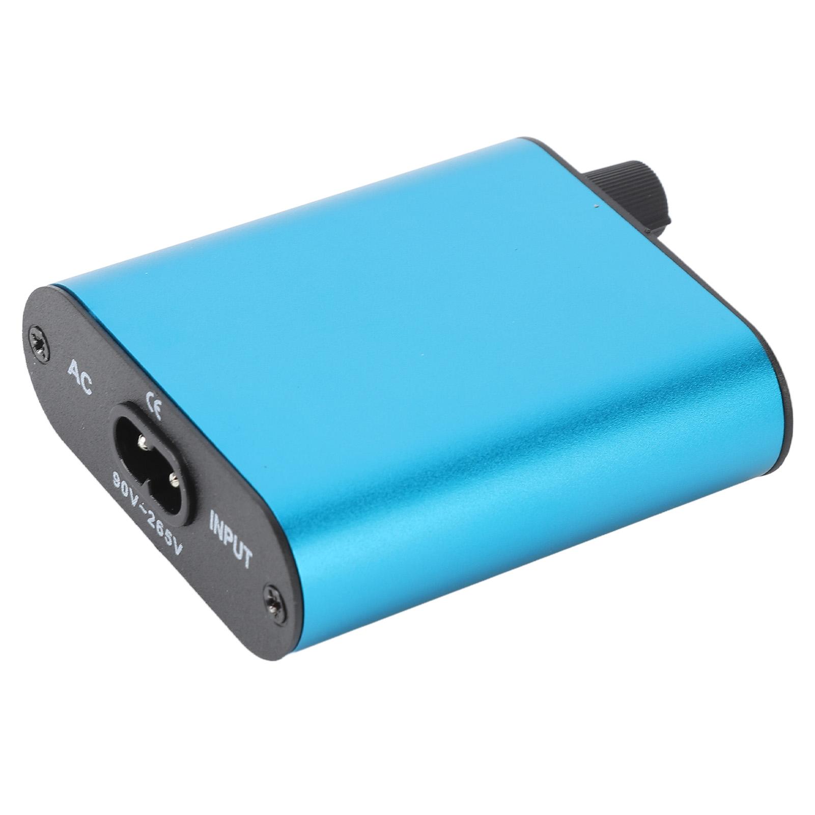 

Трансформатор-регулятор мощности для тату Профессиональный Мини-блок питания для тату из нержавеющей стали 90–265 В EU Plug