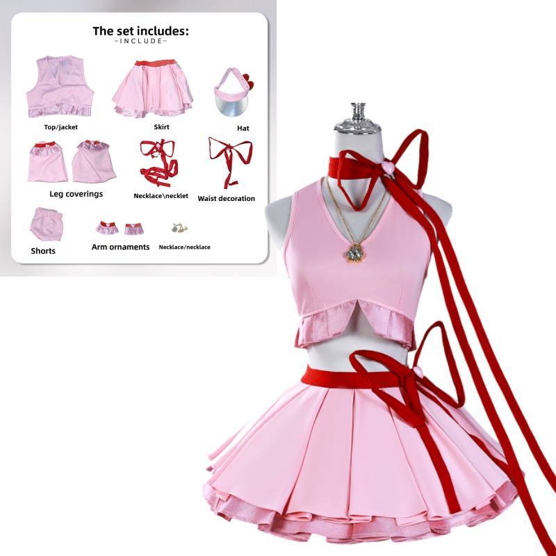 Shugo Chara Hinamori Amu Cosplay Outfit With Durable Polyester For Role Play S