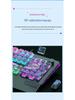 Langtu K1000 Mechanical Keyboard - Blue, Black, Brown, Red, Silver Switches, Esports Gaming for Girls, Office Wired, Custom Transparent Design