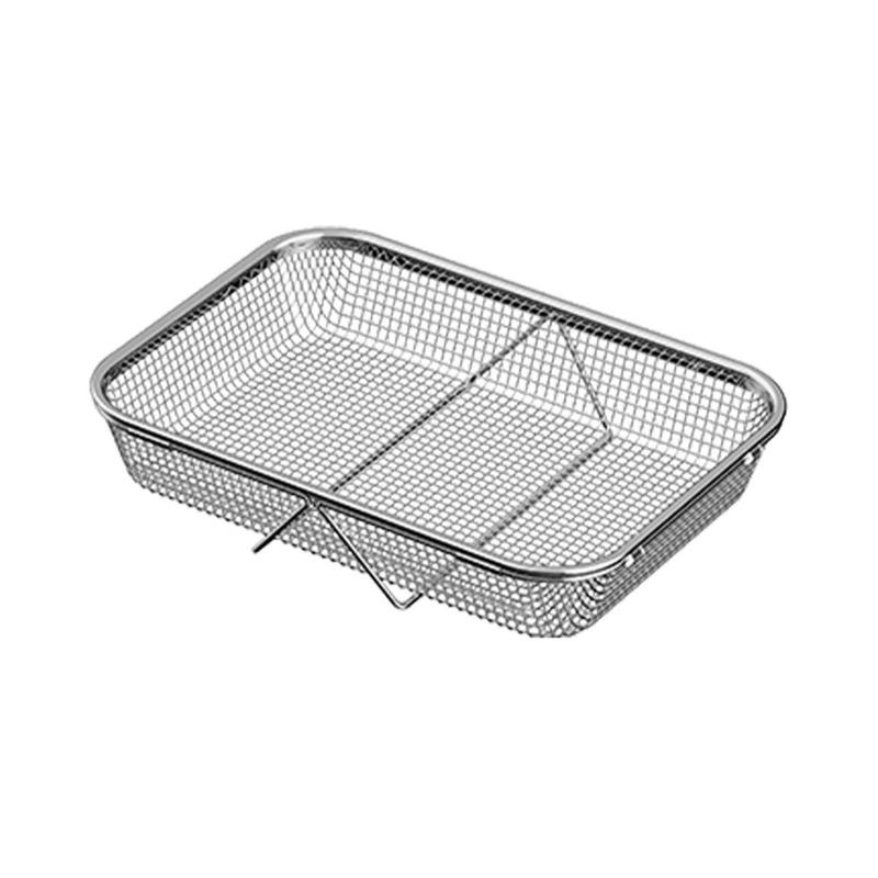 Rustproof Stainless Steel Expandable Sink Drainer Dish Rack Adjustable Kitchen Organizers for Utensils M