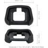 2pcs JJC DK-29 Eyecup Eyepiece for Nikon Z5II Z6III Z6II Z7II Z7II Z5 Z6 Z7, Nikon DK-29 Eyepiece...