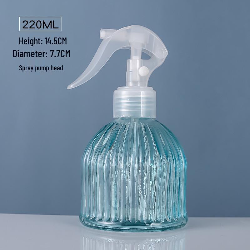 Stylish Glass Refill Bottle for Hand Sanitizer, Lotion, Shampoo, Shower Gel - Press-Type for Home Bathroom