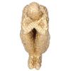 Resin Abstract Thinker Figurines Statue Office Home Decoration Accessories CraftsGold