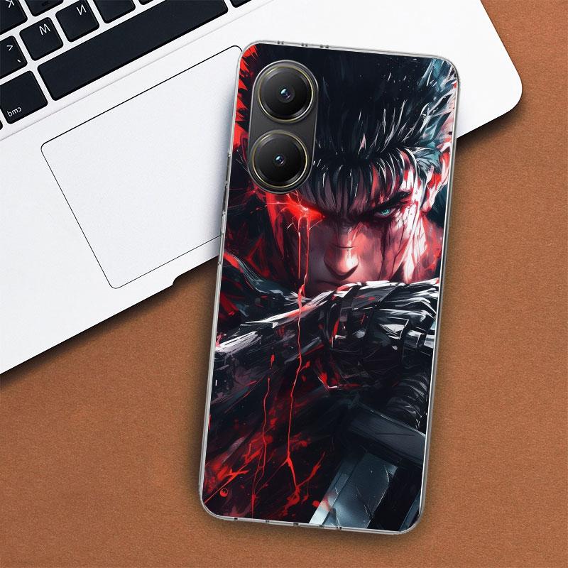 

G-Guts B-Berserks AnimePhone Case For Xiaomi Poco X3 Nfc X4 X5 X6 X7 F7 Ultra F6 F5 F4 Gt F3 M6 M5S M5 M4 M3 Fundas Soft Shell P Xiaomi Poco X4 NFC