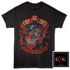 GUNS N ROSES cd cvr Appetite For Destruction MONSTER T-SHIRT Officielle XL Neuf