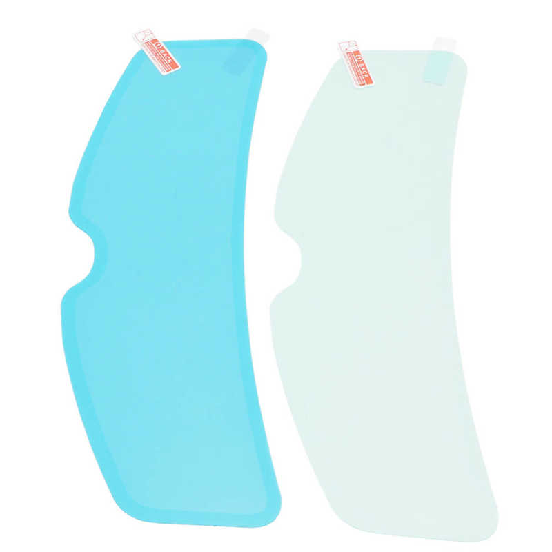 Helmet Lens Film High Transparency Safe Driving Full Size 24.5cm/9.6in Helmet Anti Fog Patch Stick for