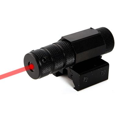 1 ks červené laserové ukazovátko nastavitelné 11/22 mm Picatinny železniční pistole pistole pistole zaměřovač ZPG