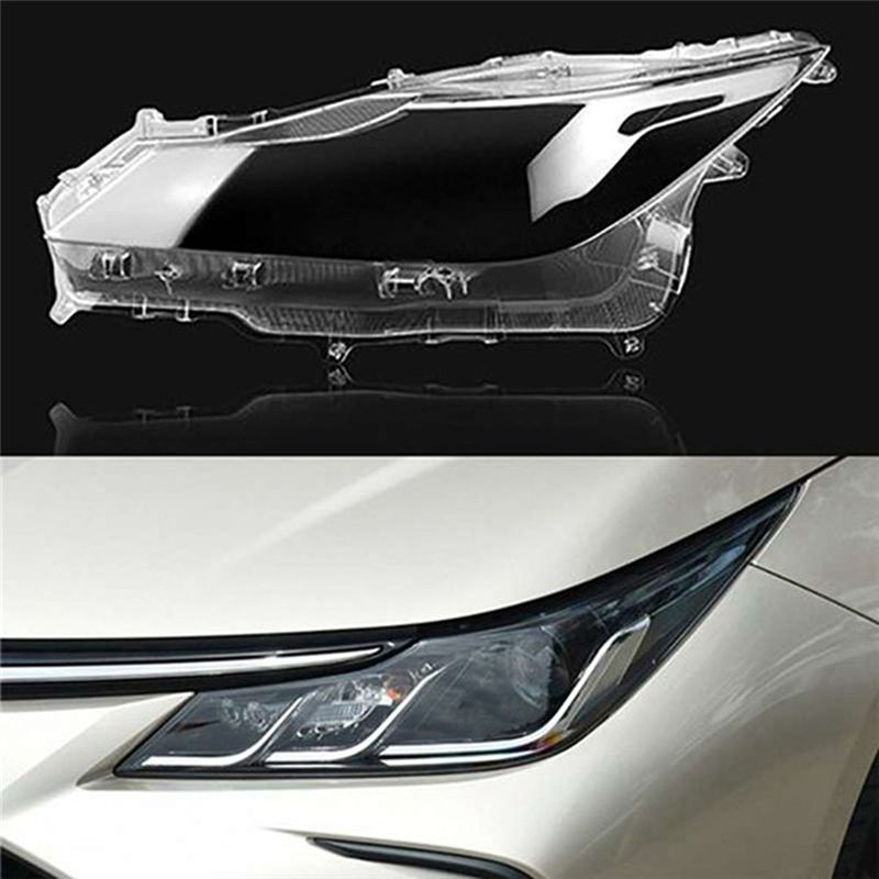 Front Right Headlight Cover Headlight Mask Head Light Lamp Shell For Toyota Corolla 2019 2020 2025 Replacement Accessories