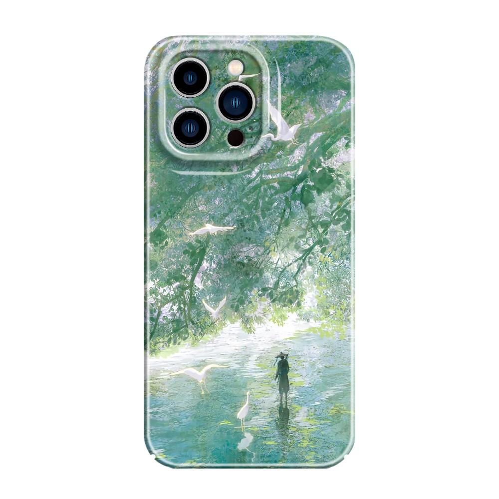 Solitary Traveler Phone Case For Xiaomi 15 15T 14 14T Pro Film Hard Cover