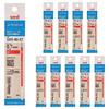 Mitsubishi Pencil Jetstream Multi-Color Multi-Function Ballpoint Pen Refill, 0.7mm, Red, 10-Pack (SXR8007K.15)