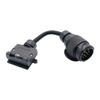 Trailer Electrical Part Adapter 12V Cable-Linked Design for Light Hookup, Towing Wiring Replacement, and 1 Pack Use