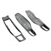 3pcs Carbon Fiber Color FOB Remote Key Case Shell Cover for Porsche Boxster Cayman 911 Panamera Cayenne Macan Car Key Accessorie