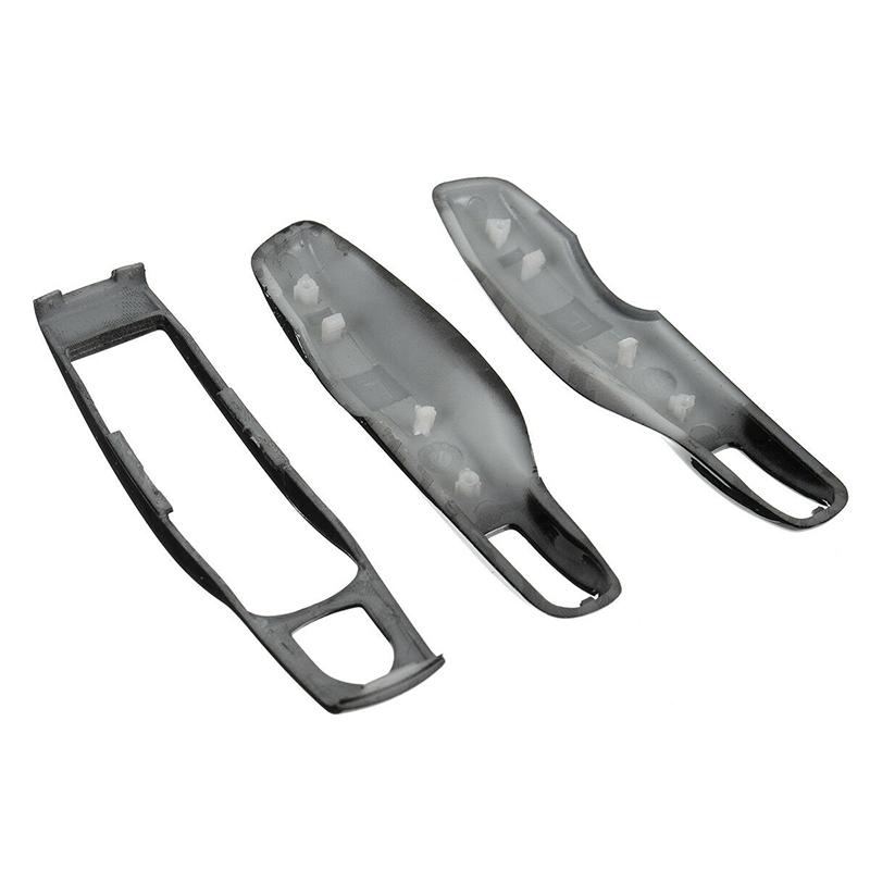 3pcs Carbon Fiber Color FOB Remote Key Case Shell Cover for Porsche Boxster Cayman 911 Panamera Cayenne Macan Car Key Accessorie