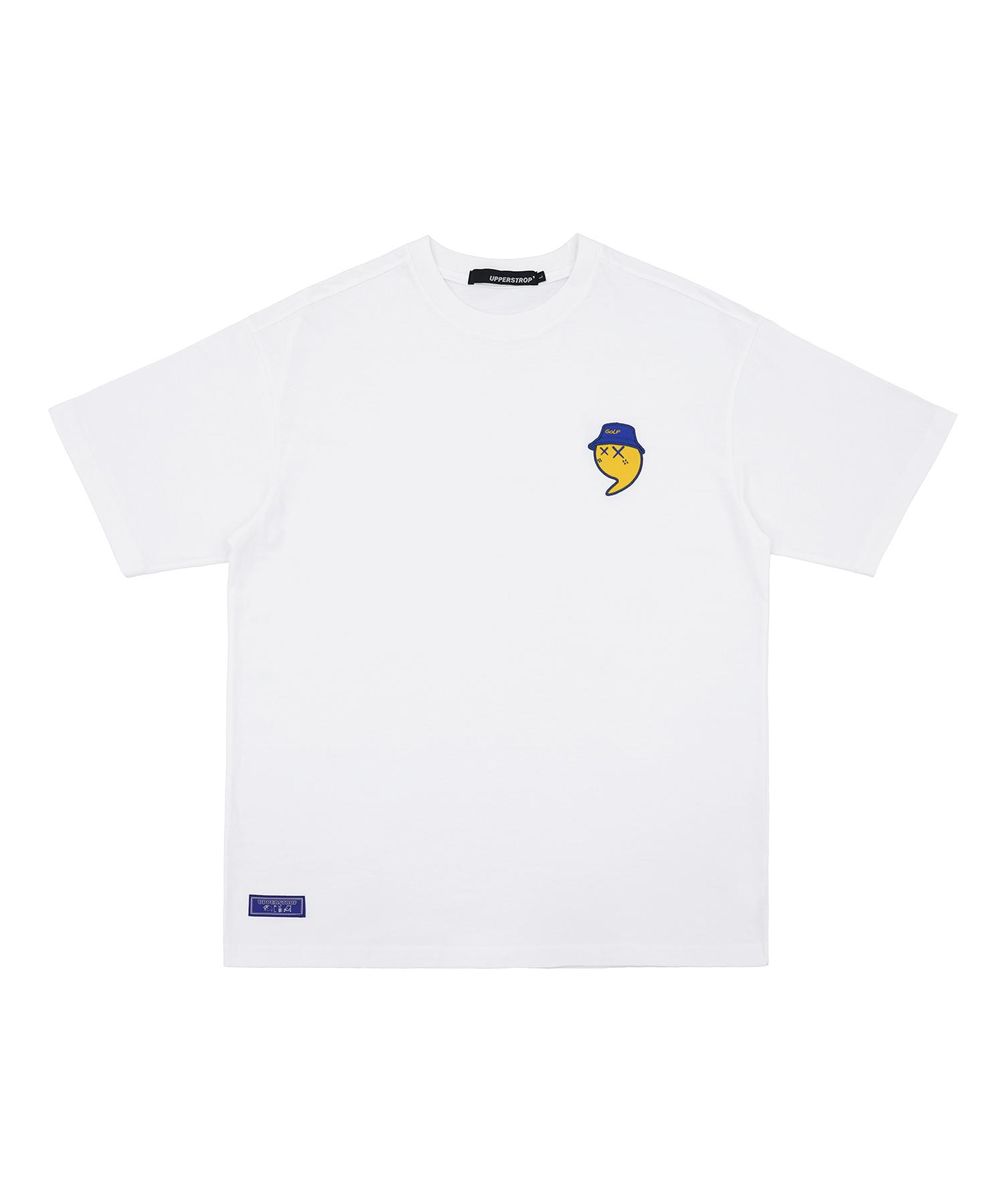 Upper Strop Golf [Up9057] Upst Golf Applique T-Shirt White L