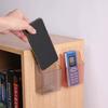 1 Set PP Practical Storage Holder Wall Mounted Punch-free Charging Hole Phone Organizer Rack for Home