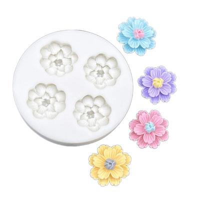 Gift Silicone Flower Shape Mold Double Layered Cherry Blossoms Handmade Resin Mould DIY Crafts Epoxy Mould