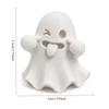 Fun Expression Cute Ghost Statues Mischievous Mini Ghost Ornaments  Gift for Friend