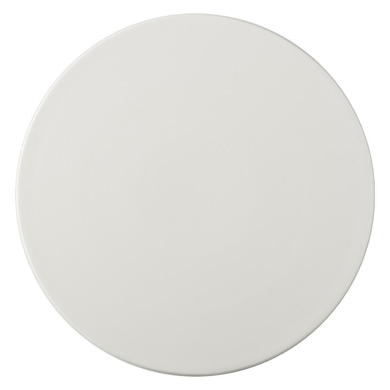 Nordic Steak Plate Pure White Round Flat Plate Plate Western Restaurant Plate Tray Cold Dish Sushi Plate Hotel Tableware