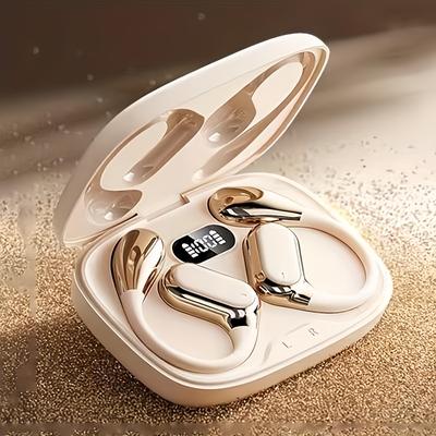 Open Ear Bluetooth Headphones, Q11 Wireless Earbuds with Noise Reduction, HD Calls, Bluetooth 5.3, Sport Earphones