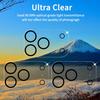 3Pcs Camera Lens Screen Protector Cover for Iphone 17 Air 16 Pro Max 15 Plus 14 13 12 Mini 11 16E Tempered Glass Protection Film Phone Accessories