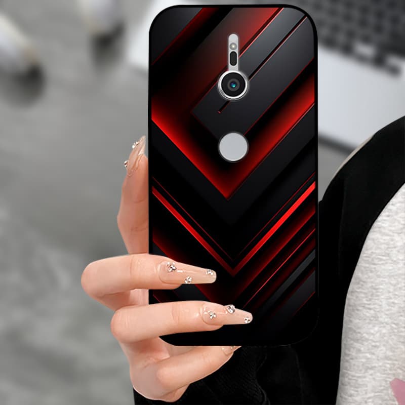For Sony Xperia XZ2 XZ 4 2 1  Soft Silicone Black Back Shell Phone Cover For Sony XZ1 XZ2 XZ4 Funda Coque Shockproof Cases