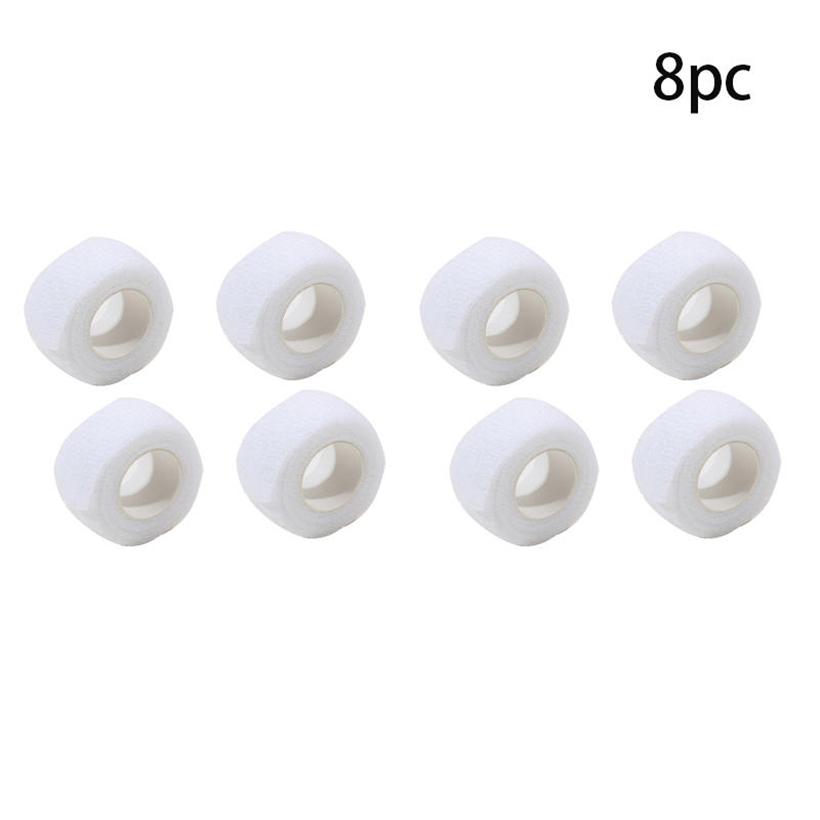 

4/8 шт. Нескользящие бесшумные протекторы для ножек стола и стула, накладки на ножки, полоски, универсальные самоклеящиеся мебельные ленты, которые можно резать 8PCS белый