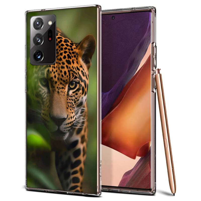 Majestic leopard Phone Case for Samsung A55 A35 A25 A15 A07 A05S A16 A17 A26 A36 A37 A56 A57 Galaxy Note 20 10 A50S A71 A51 A31
