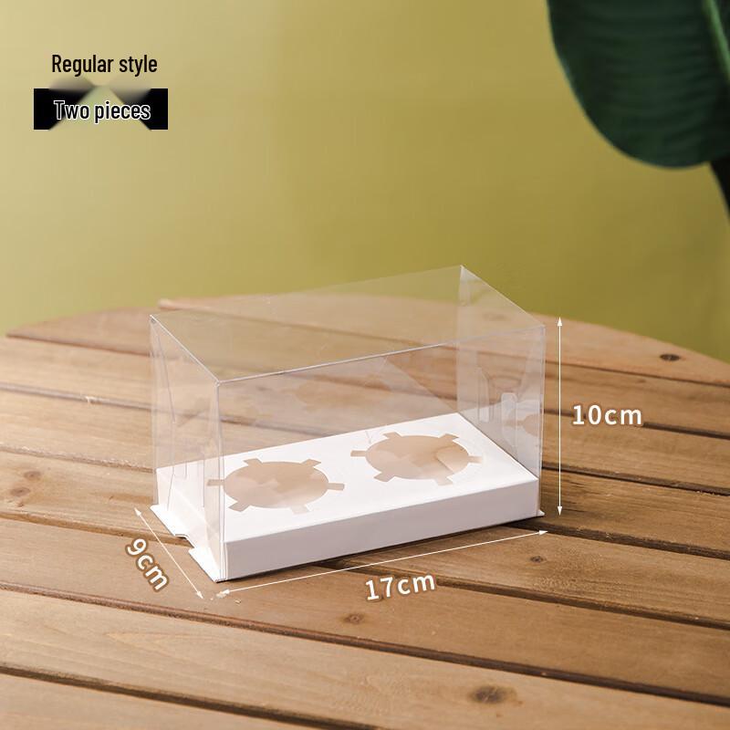 Transparent Cupcake & Muffin Packaging Boxes
