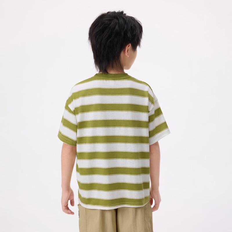 Boys' Casual Striped Short-Sleeve T-Shirt