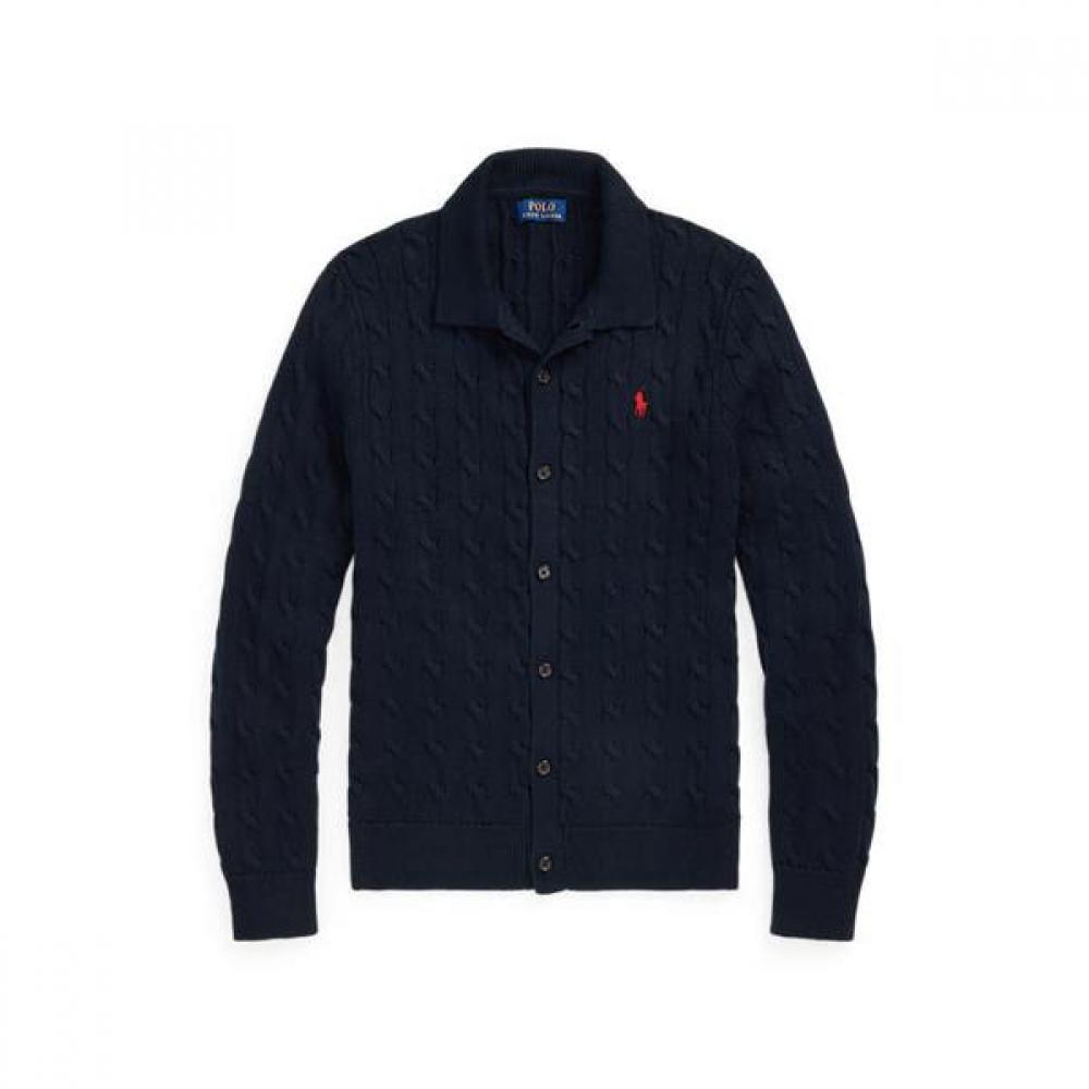 Polo Ralph Lauren Men S Cable Knit Cotton Cardigan mnpoSwe16822392400 XS