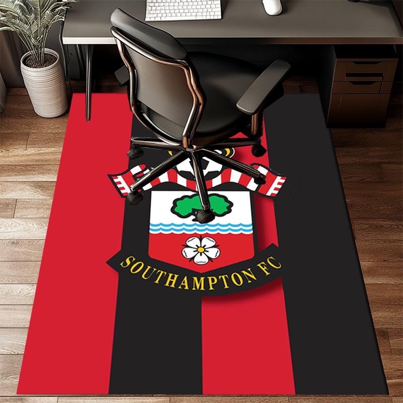 Fc Crest Design Printed Office Carpet Chair Cushion Entryway Rug, Rugs for Living Room, Bedroom Christmas gifts