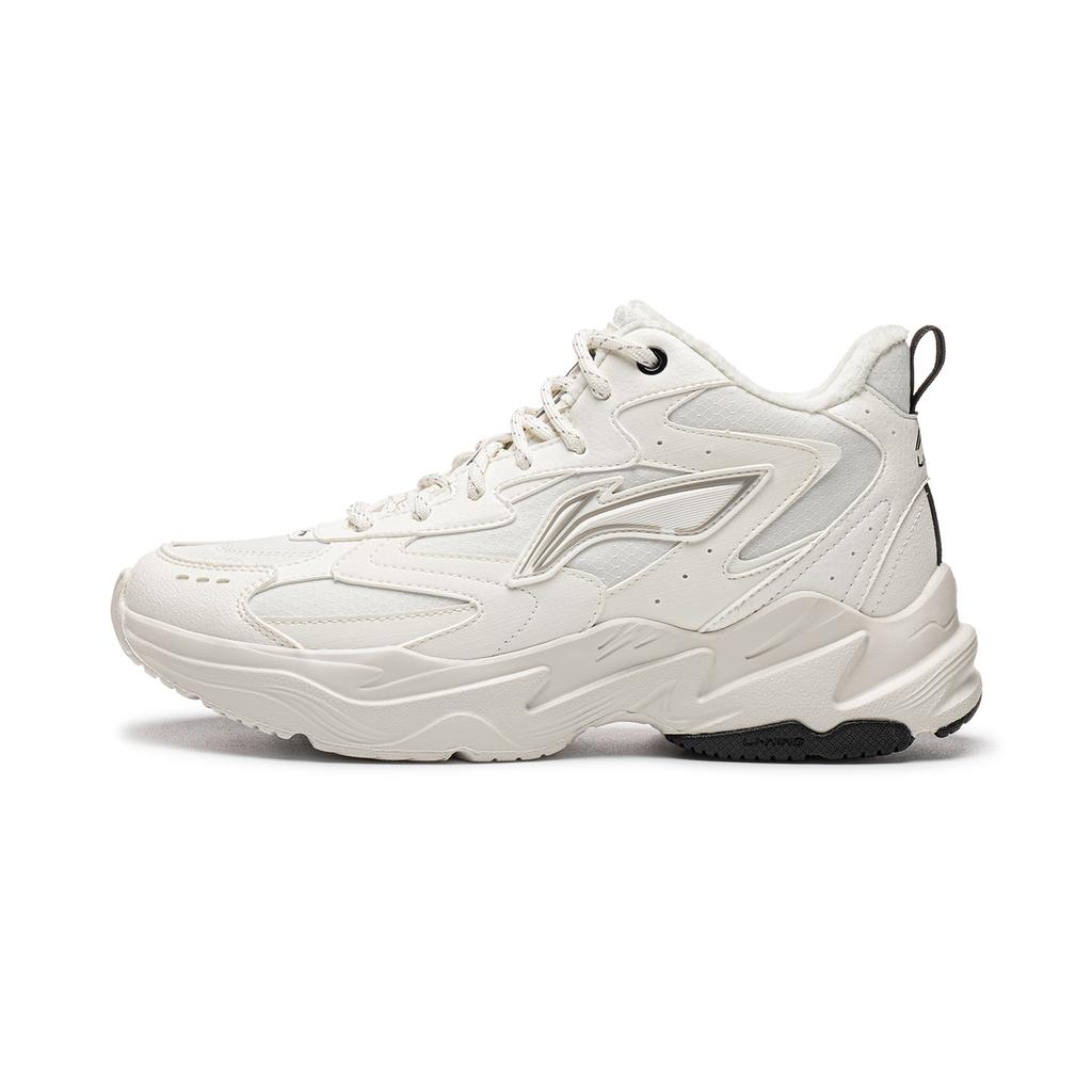Sneakers Li-Ning Shooting Stars MID Casual Shoes Women's Mid-top Mist White