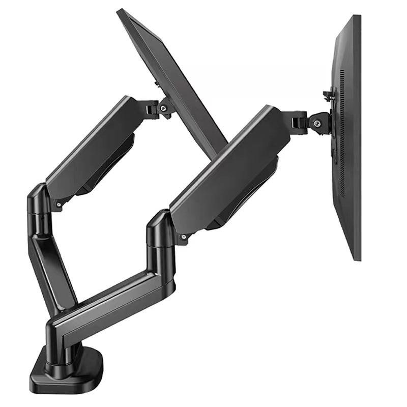 Adjustable Single & Double Screen Monitor Stand with Rotatable Lift Arm