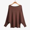 Shirt Knit Women Pullover Thread Blouse O-neck Shirt Korean Fashion Loose Knit Long Sleeve Top One-piece Collar Sweatshirt